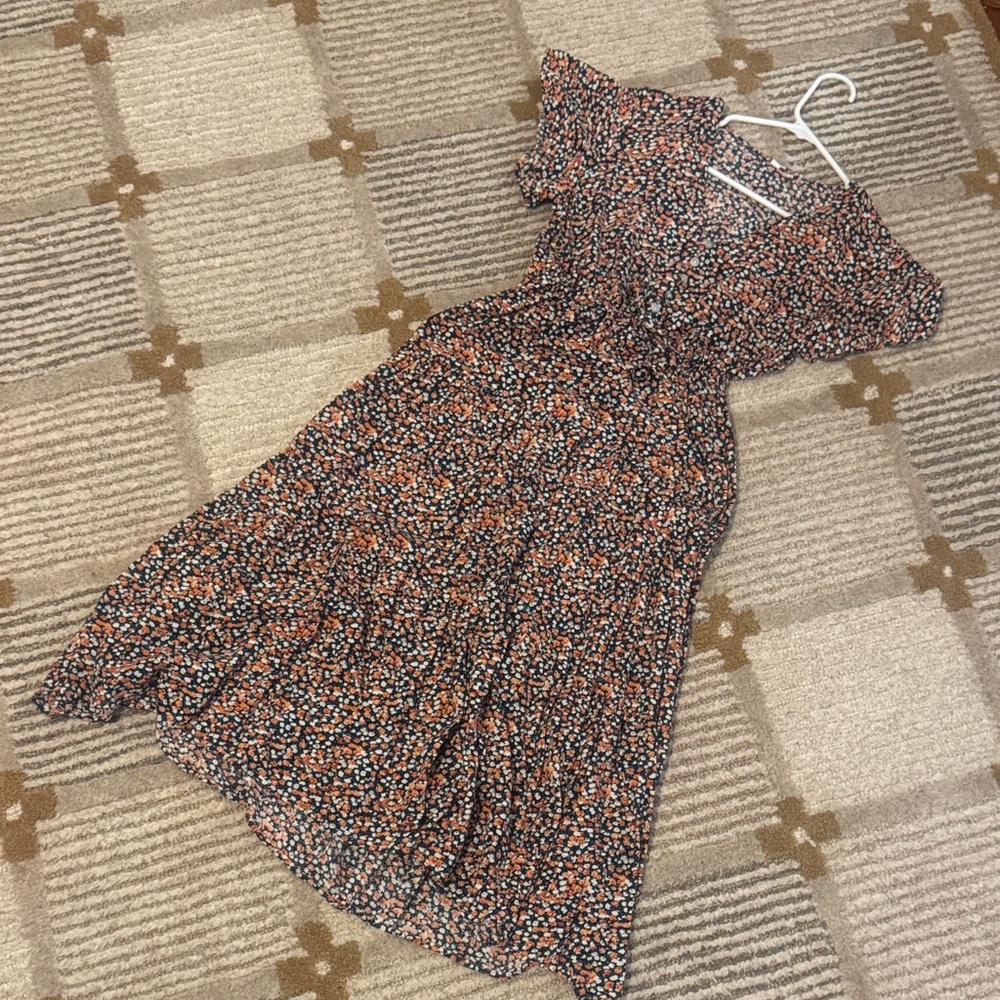 Floral Print Women's Dress
